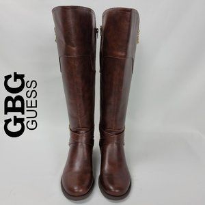 Guess Brown Heeled Boots